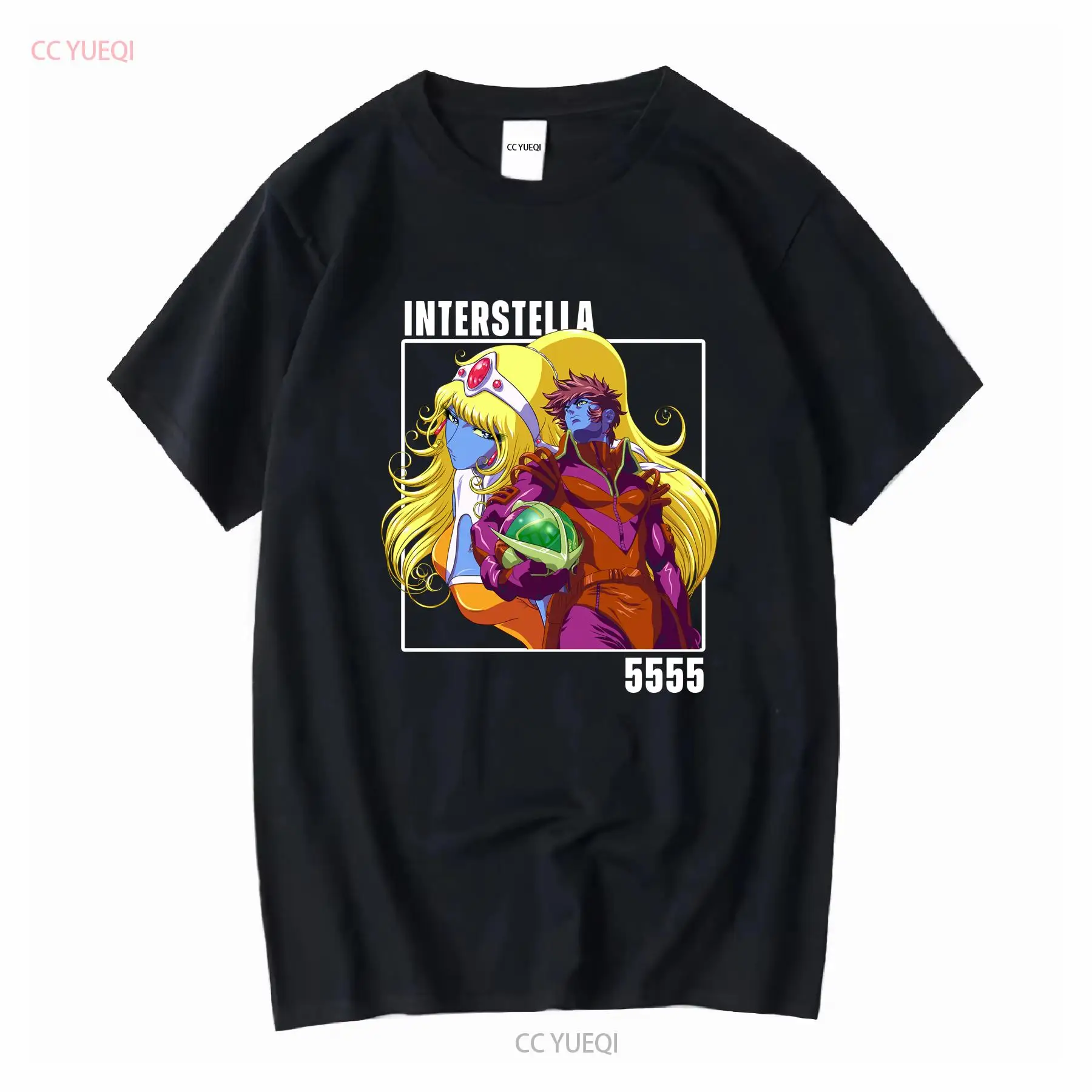 Vintage Fashion Jersey - Daft Punk Interstella 5555 키즈 파인