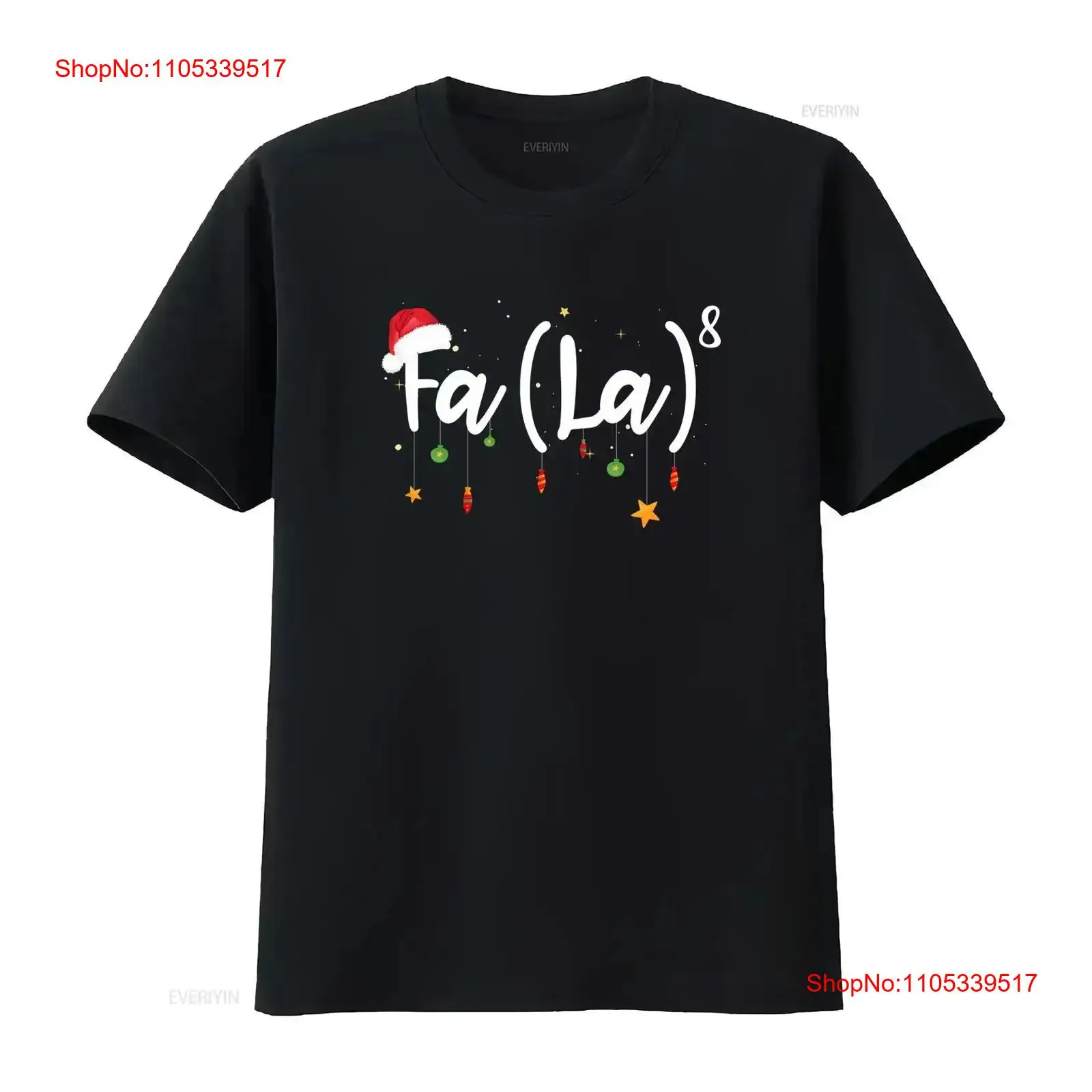 Vintage Fashion La - FA LA 8 재미있는 크리스마스 티셔츠