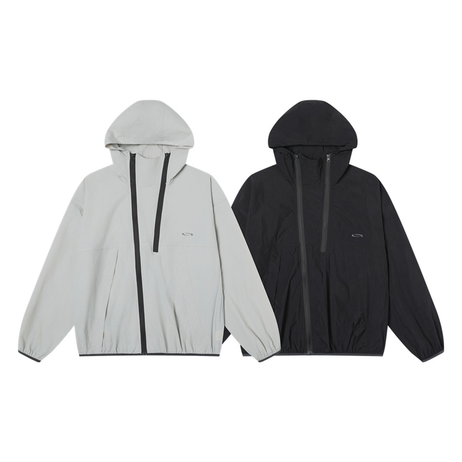 Vintage Windbreaker Nylon - 빈티지 후드 윈드 브레이커 남성 여름