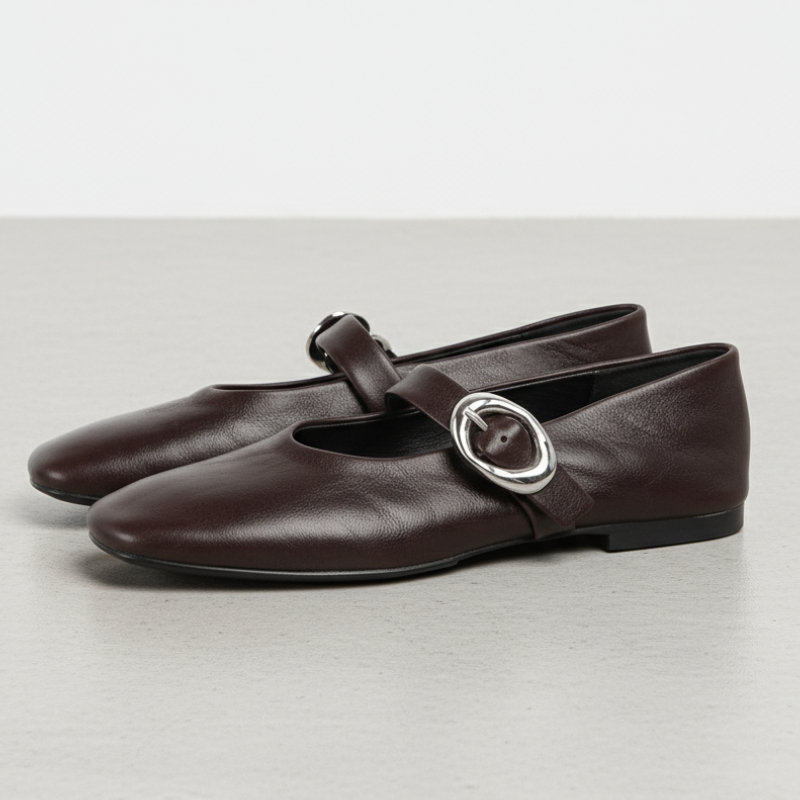 Vintage Fashion Online - 여성 메리 제인 슈즈 PU 가죽