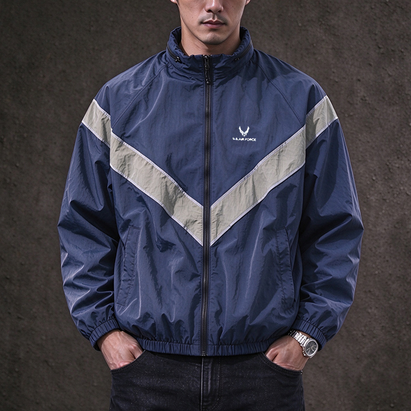 남성용 빈티지 IPFU 밀리터리 스타일 윈드브레이커,  - Vintage Windbreaker Nylon 리뷰 및 가격