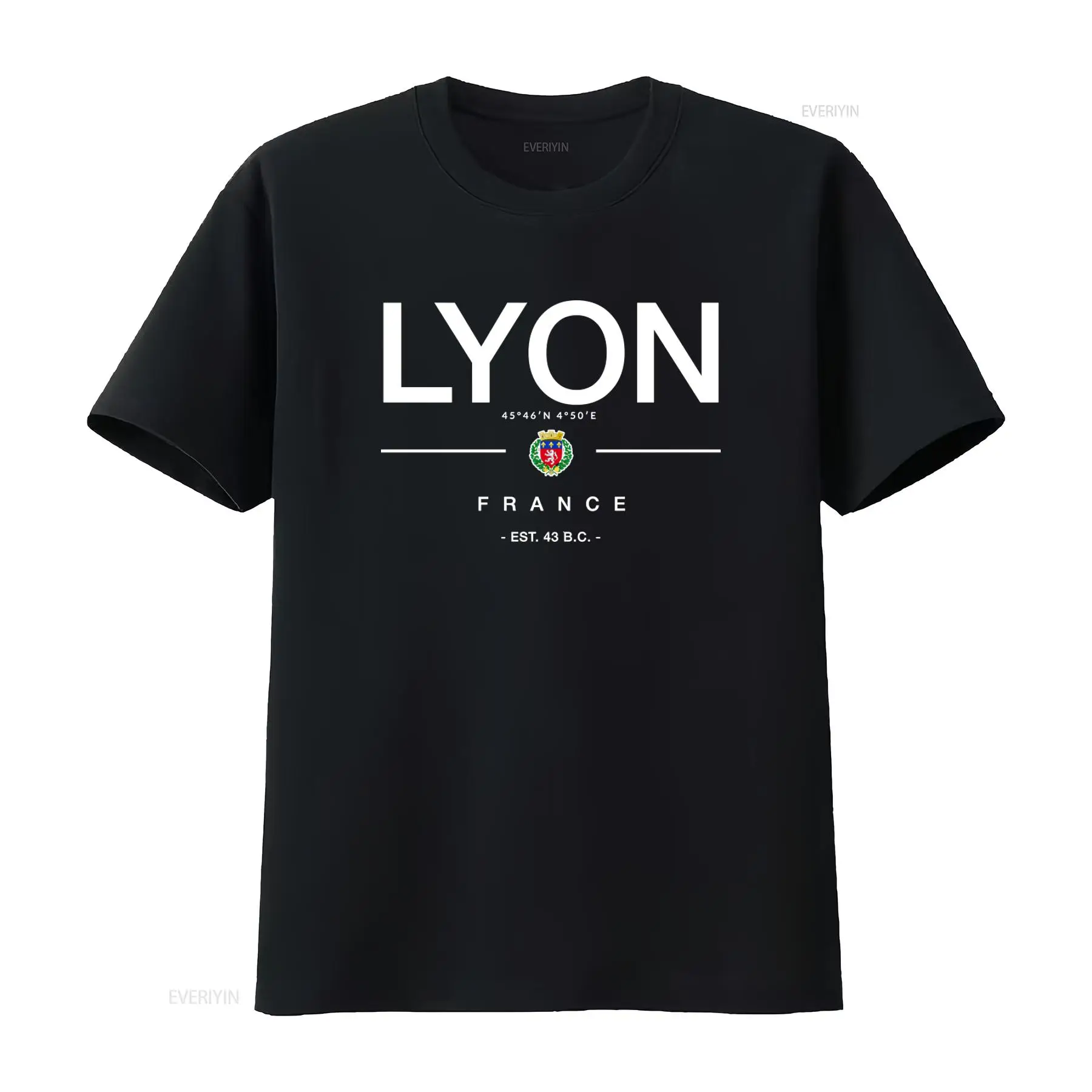 리옹 프랑스 티셔츠 휴가복 기념품 저지 프랑스 도시 프 - Vintage Fashion Jersey 리뷰 및 가격