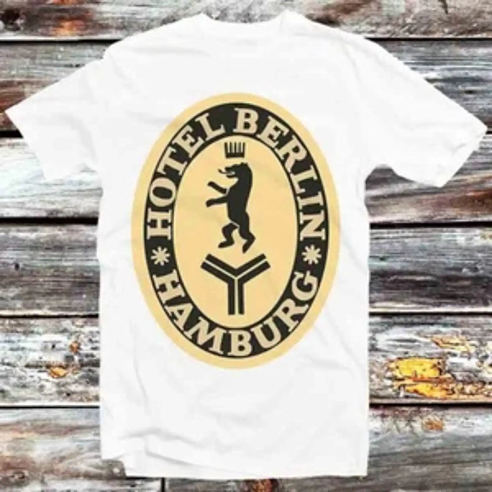 호텔 베를린 함부르크 올드스쿨 로고 사인 티셔츠 B12 - Vintage Fashion Hamburg 리뷰 및 가격