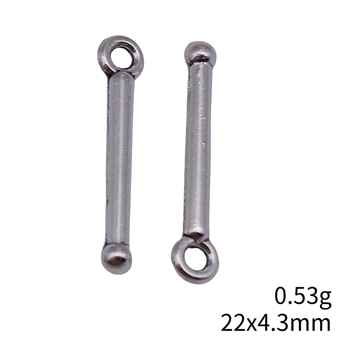 80개 22x4.3mm(0.87x0.17인치) 앤틱 실 - Vintage Fashion Online 리뷰 및 가격
