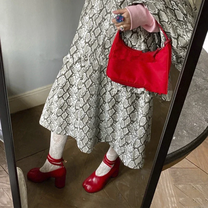 2026 빈티지 봄 패션 스플릿 토 여성 펌프스 청키  - Vintage Fashion Dresses 리뷰 및 가격